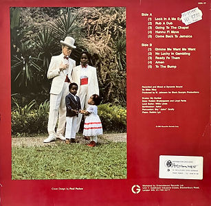 The Abyssinians - Arise (back cover)