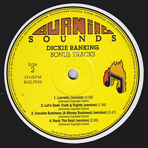The Abyssinians - Arise (label)