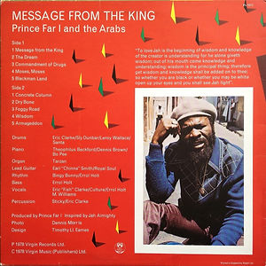 The Abyssinians - Arise (back cover)