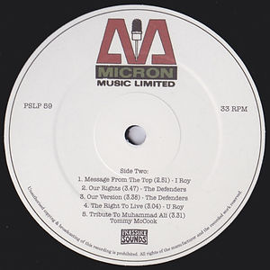 The Abyssinians - Arise (label)