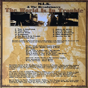 The Abyssinians - Arise (back cover)