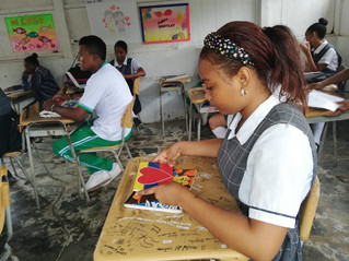 ESTUDIANTES PARTICIPARON DEL "CORREO DE LA GRATITUD"