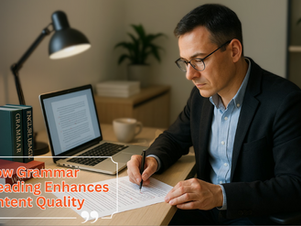 How Grammar Proofreading Enhances Content Quality
