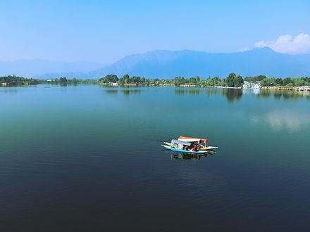 Shikara in Dal Lake