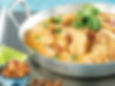 Poulet au curry (accompagnement riz)