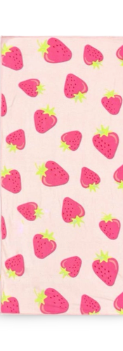 Strawberry beach towel