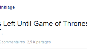 Le retour de Games of Thrones : Le 25 Juin ?