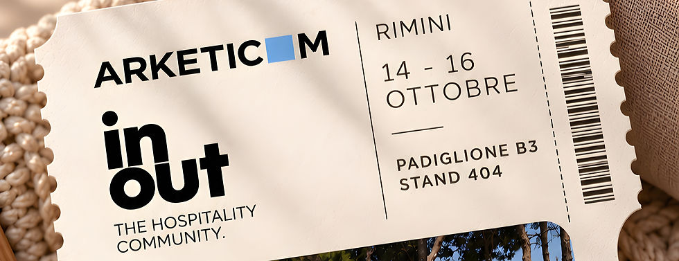 Ingresso gratuito inout offerto da Arketicom
