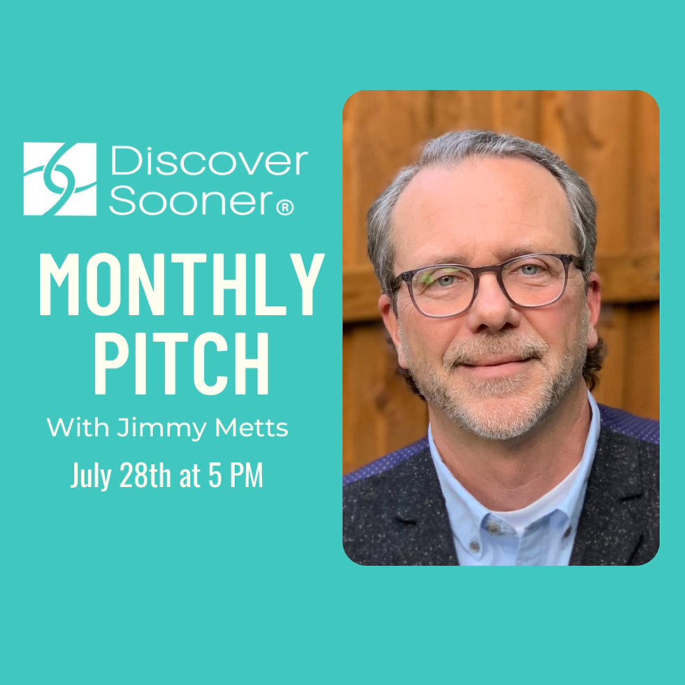 Monthly Pitch with Jimmy Metts