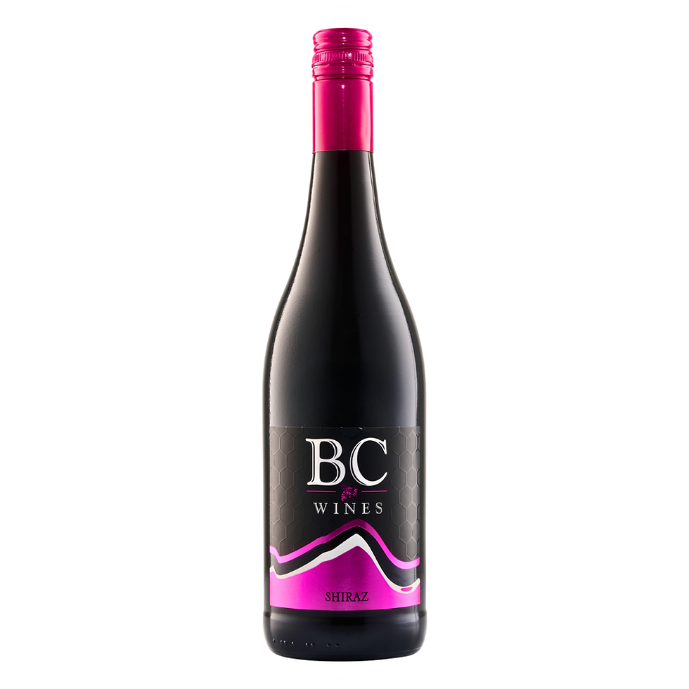 front view BC Shiraz 750ml
