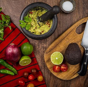 Preparing Guacamole