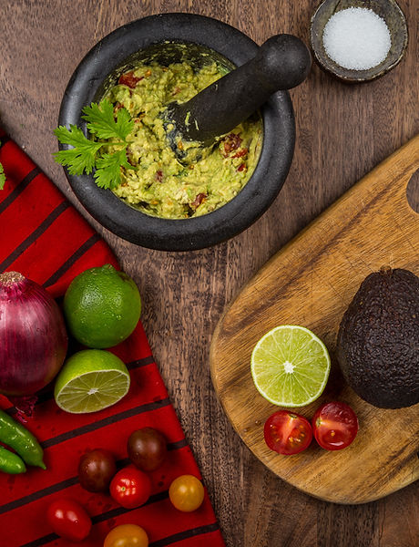 préparation Guacamole