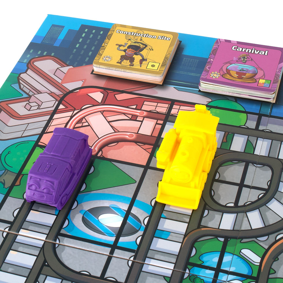 Thumbnail: Super Trains: First Ride (Super-Hero Train Board Game for Kids)