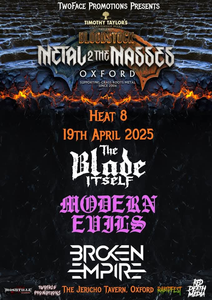 Metal 2 The Masses Oxford (Heat 8)