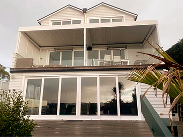 Pt Chevalier Renovation with downstairs sliding glass doors