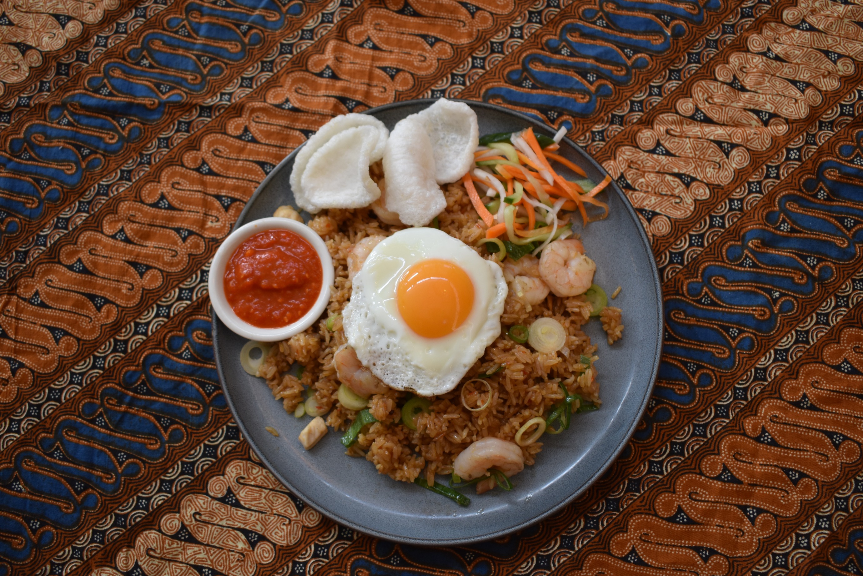 Arranged Food and Objects
