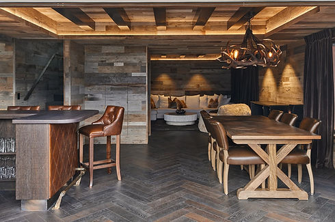 Wooden designer bar
