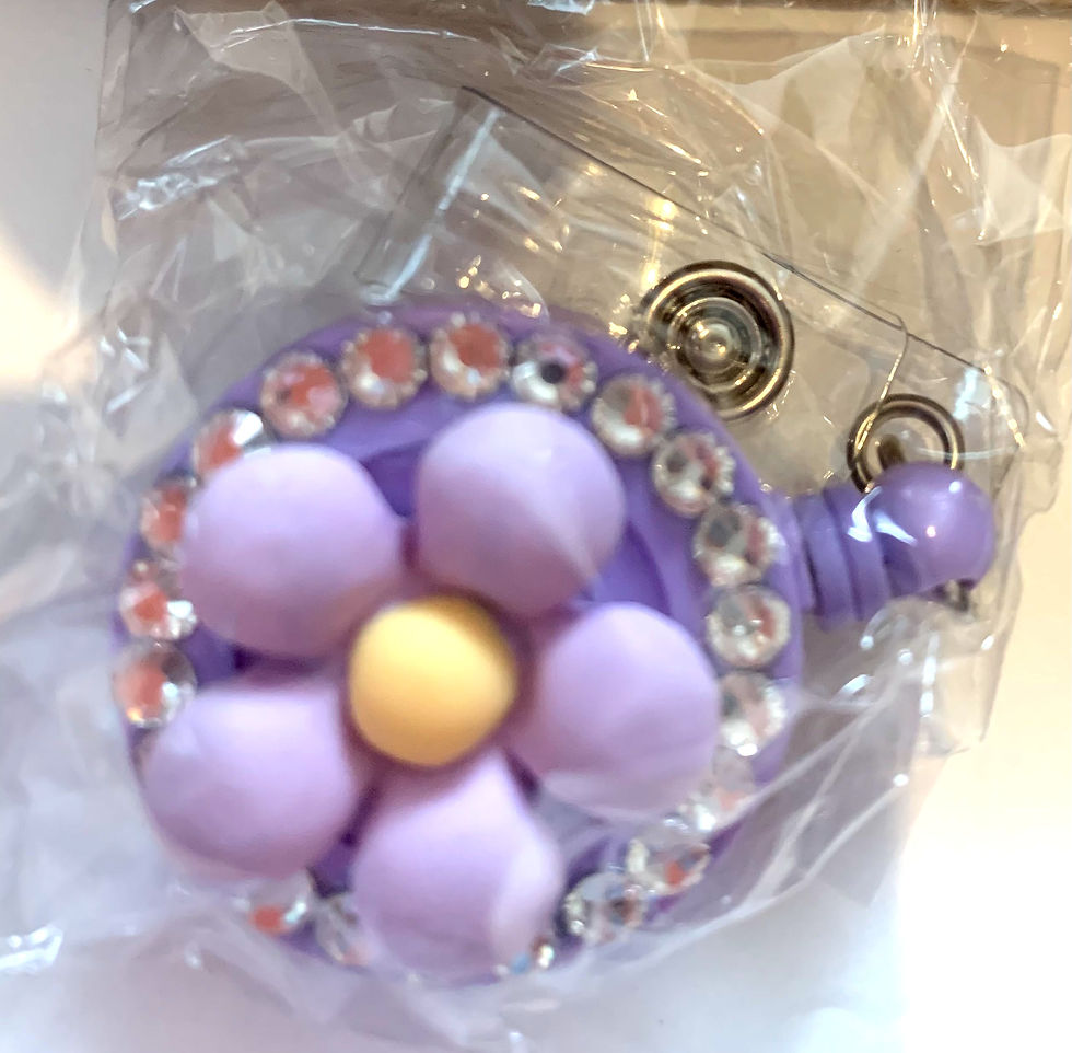 Thumbnail: 3-D name badge reels- click to view different styles
