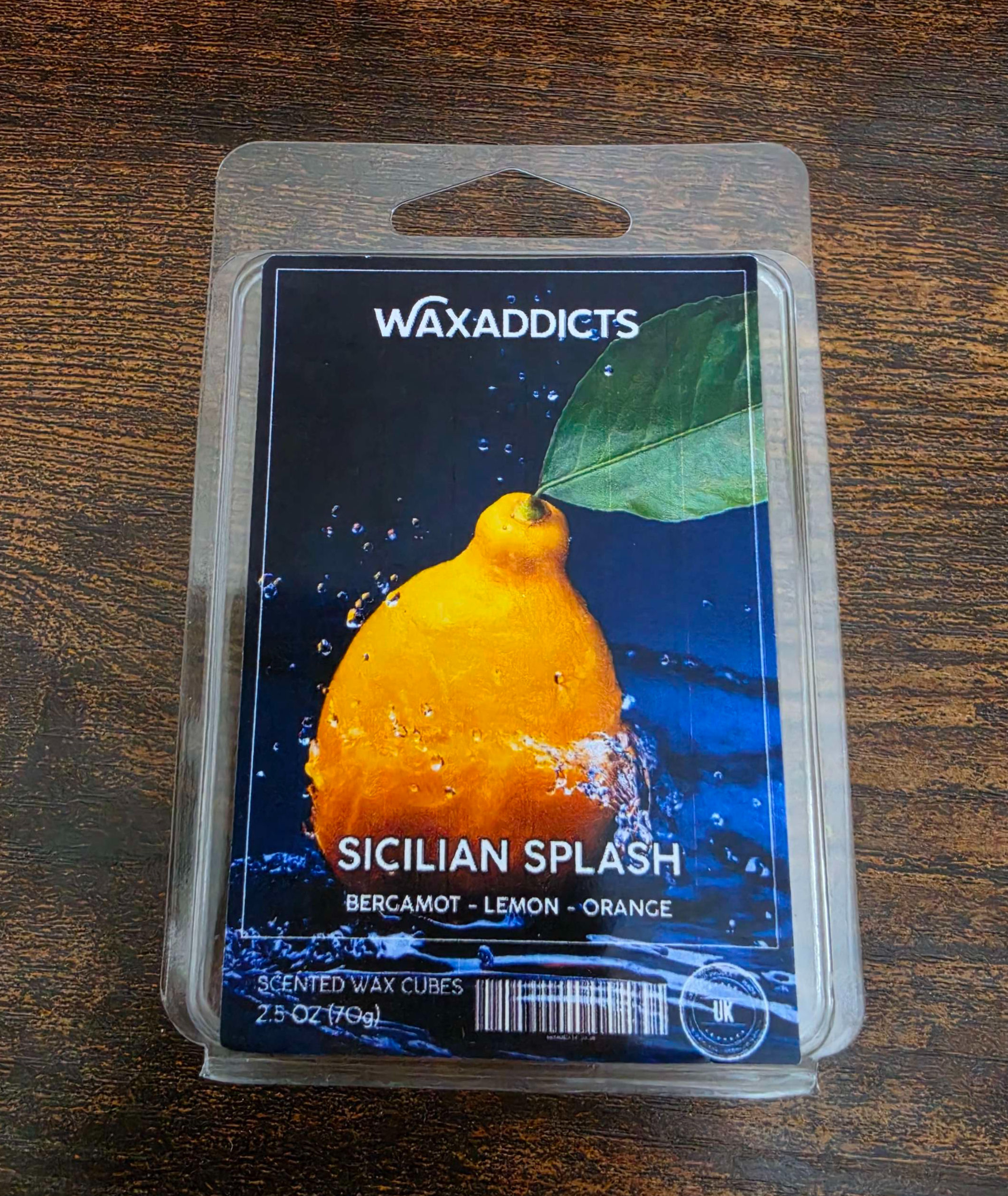 Sicilian Splash Wax Addicts Wax Melt Bar