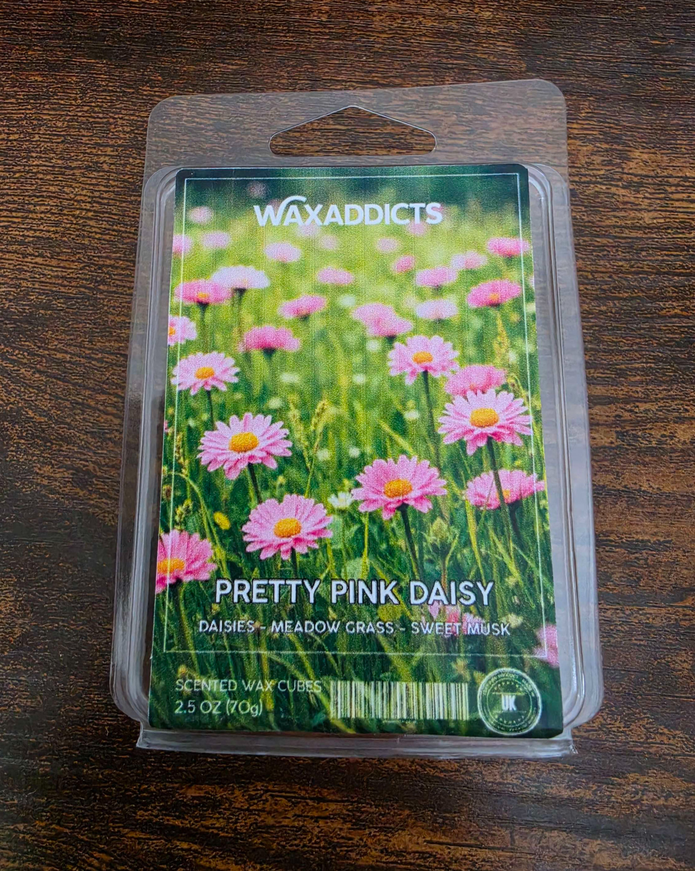 Pretty Pink Daisy Wax Addicts Wax Melt Bar