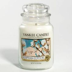 egyptian cotton yankee candle