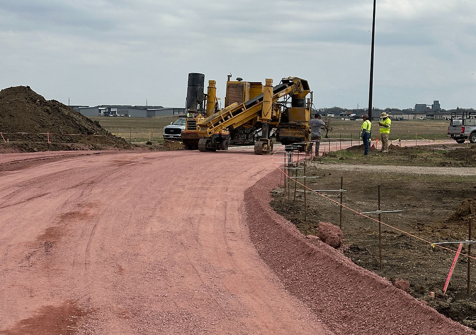 Curb and Gutter Preparation on Plainside Avenue