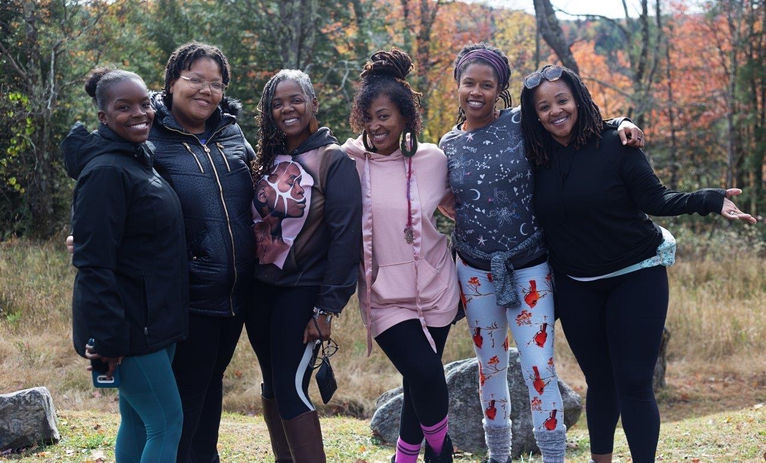 Black girls hike