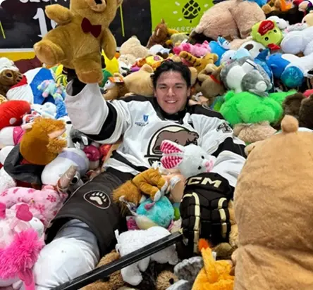 Hershey Bears Teddy Bear Toss Game January 5