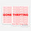 Thumbnail: Gone Thrifting Sticker 