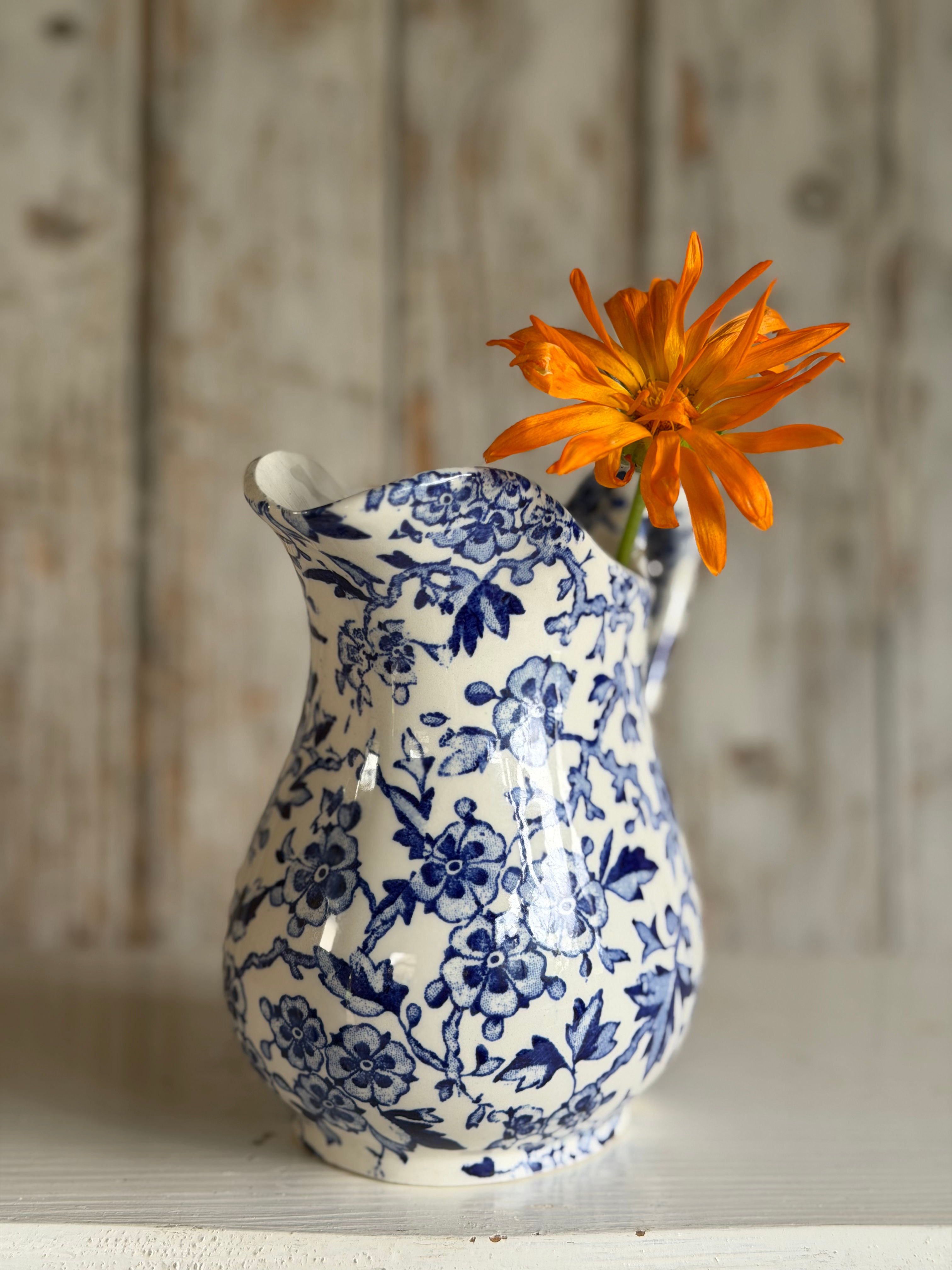 Burleigh ‘Arden’ Cobalt Blue Jug