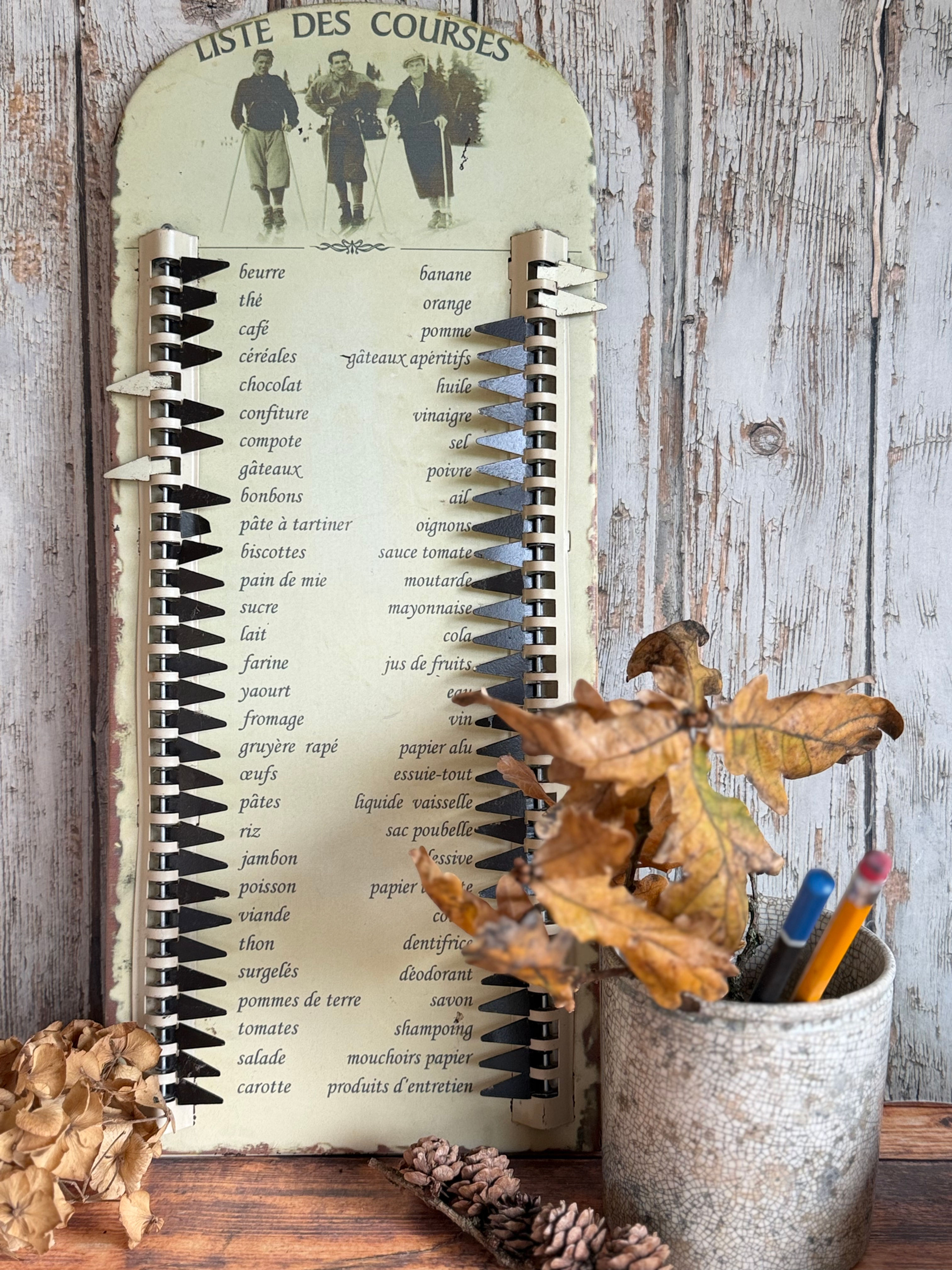 French Shopping List!