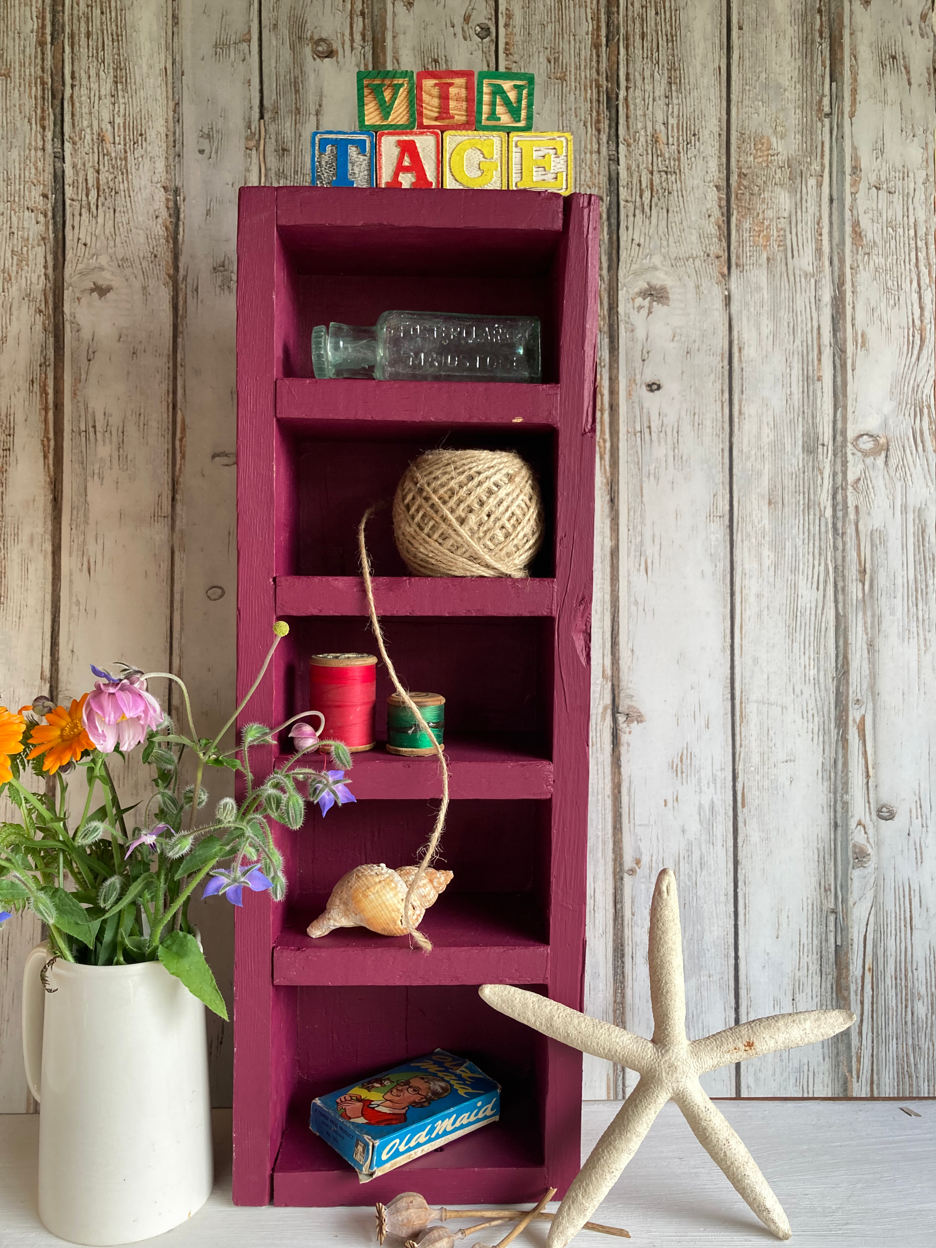 Wooden Shelf Unit