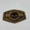 Thumbnail: PU lederen patch, Harley Davidson logo met skull