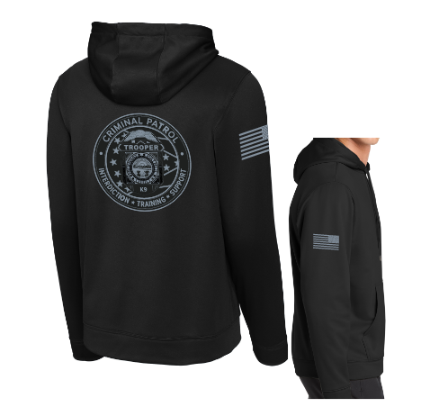 Thumbnail: Criminal Patrol Sport-Wick Fleece Hoodie