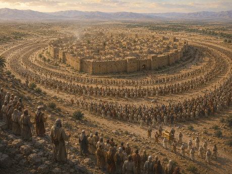 Joshua's Miraculous Victory at Jericho -- the lessons of Joshua 6:12-25