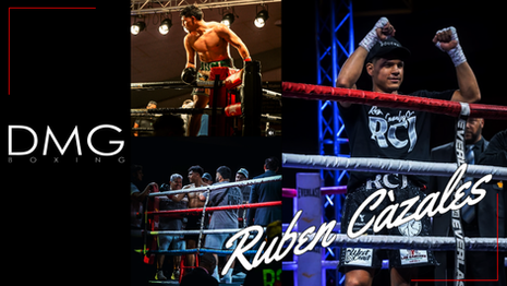 DMG Boxing Announce the signing of Ruben Cazales