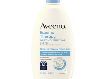 Product Review - Aveeno Eczema Therapy Daily Moisturizing Cream for Sensitive Skin