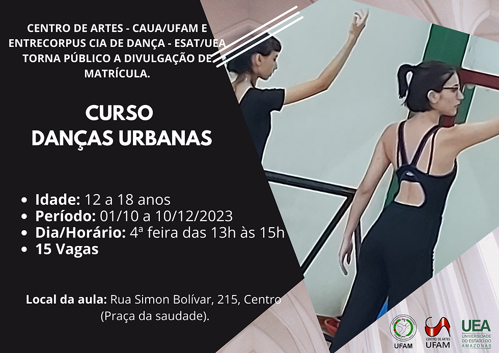 Curso Dança Juvenil - Urbanas