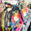 Thumbnail: Blue Frida Ascot Scarf (SOLD IN CASE OF 2)