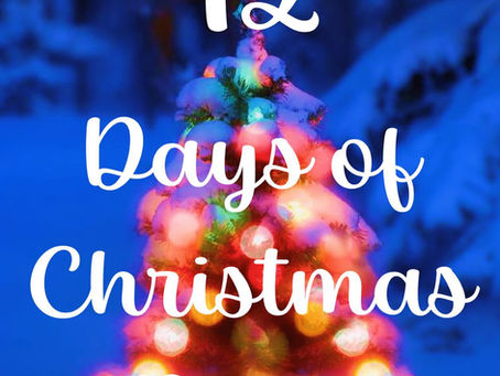 Such an exciting 12 days lie ahead!