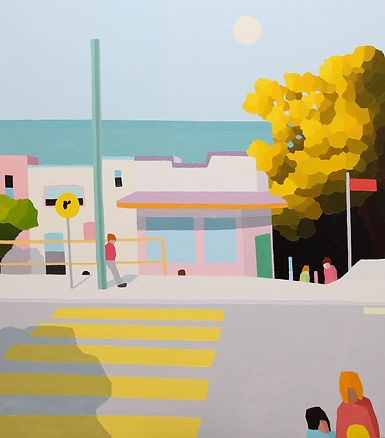thought control 137cm x 122cm oil on lin