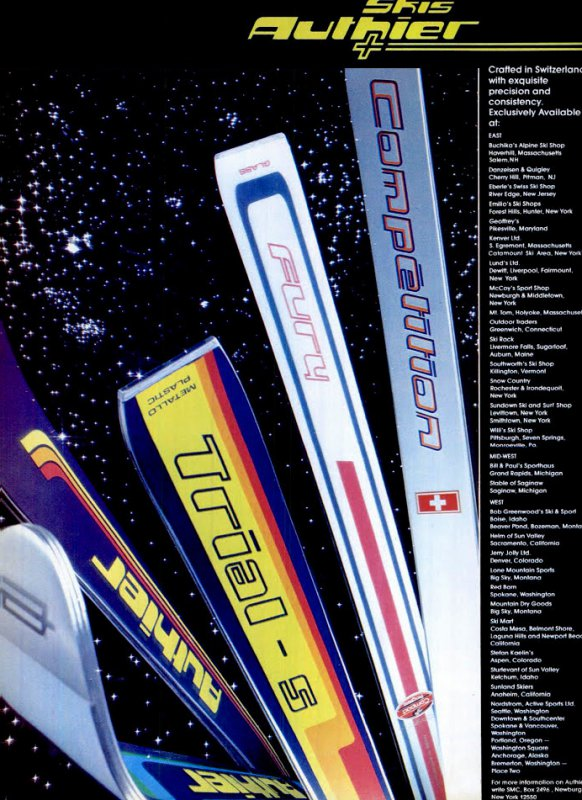 1977 Advert SKIING Magazine