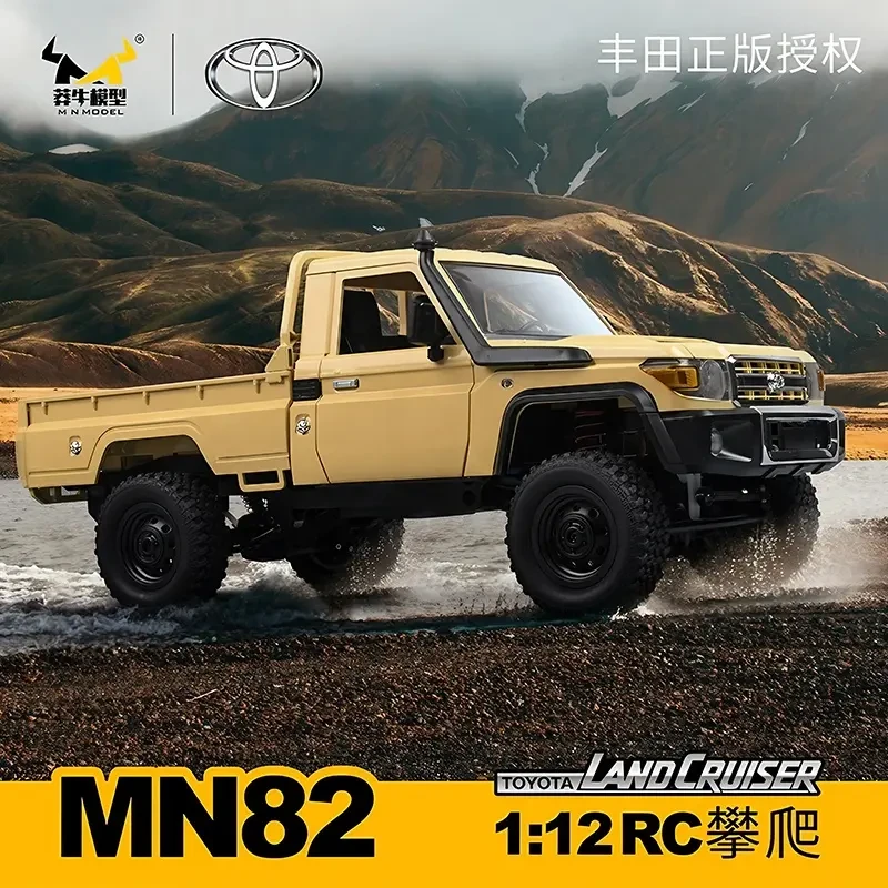 Thumbnail: MZtoyz MN82 LAND CRUISER CRAWLER 4X4 1:12 scale OFFICIALLY LICENCED RTR