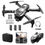 Thumbnail: MZtoyz V68 HD Camera UAV Drone, Foldable, Obstacles Avoidance Drone, 3 Batteries
