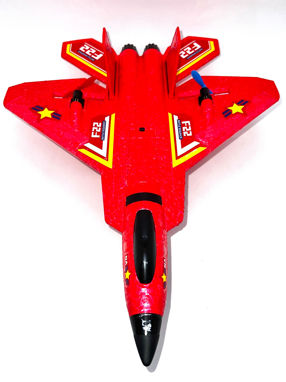 Thumbnail: MZtoyz F22 Airplane for kids 2.4Ghz Signal Stability 2 Channel remote