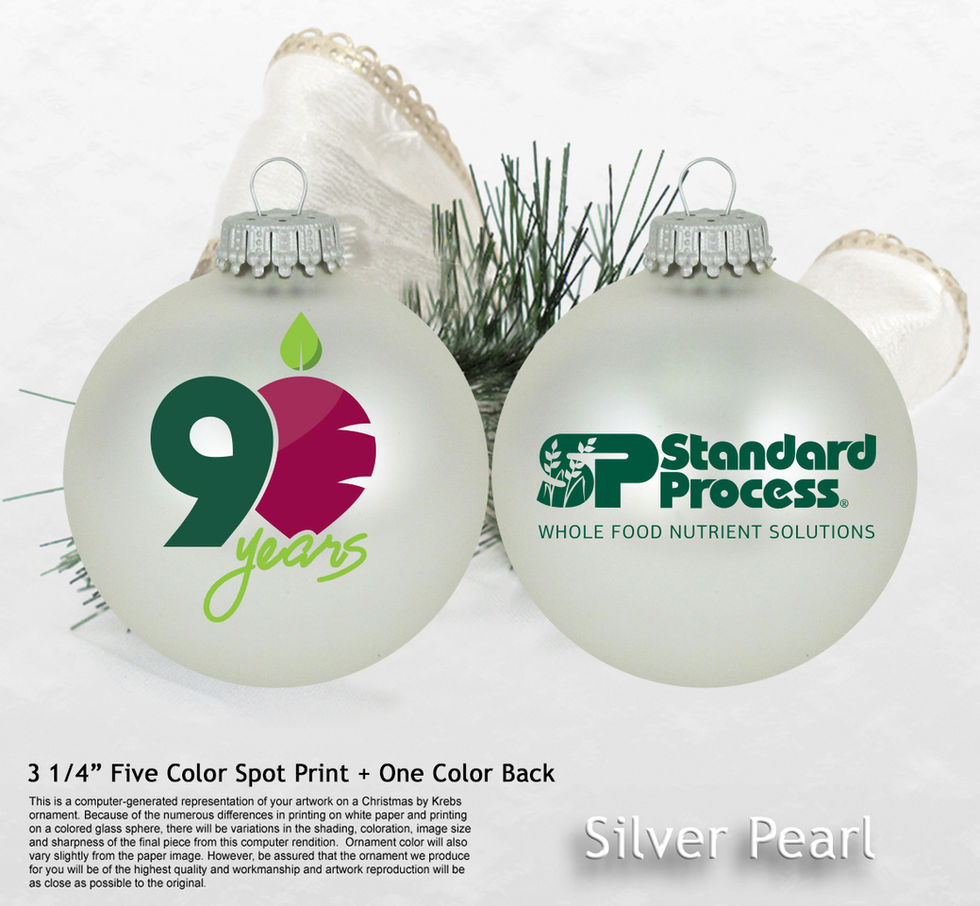 Standard Process Christmas Ornament