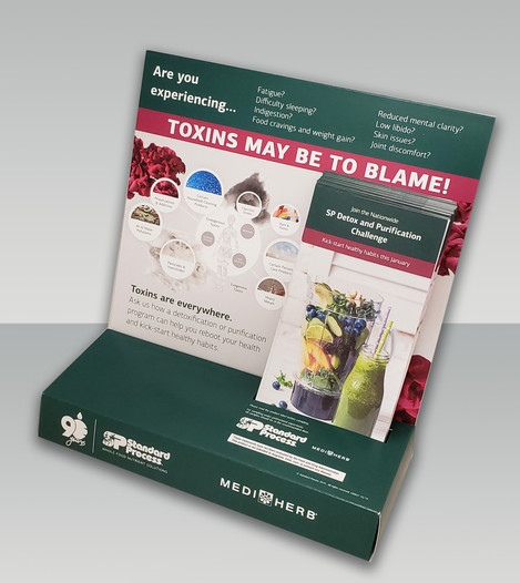 Standard Process Brochure holder display