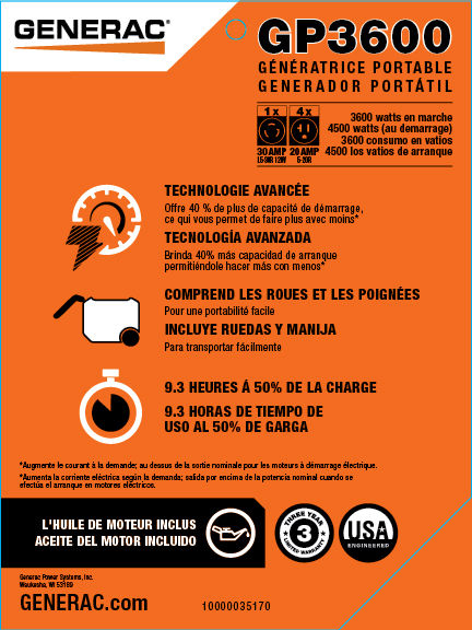 Generac Packaging Redesign