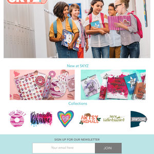 Skyz Website design