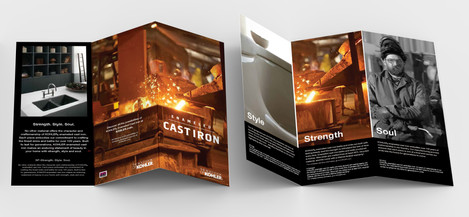 Kohler Enameled Cast Iron Campaign